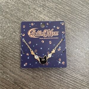 Hot Topic Sailor Moon Luna Friendship Bracelet - ONLY LUNA Black and Gold